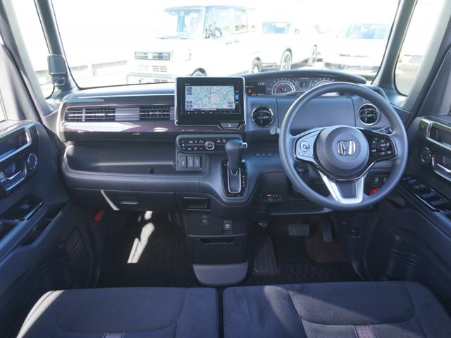 N-BOXカスタム G・Lホンダセンシング ワンオーナー インターナビ バックカメラ 前後ドラレコ 両側電動スライドドア ETC アダプティブクルーズコントロール ミュージックラック フルセグTV Bluetooth 純正アルミホイール(5枚目)