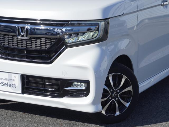 N-BOXカスタム G・Lホンダセンシング ワンオーナー インターナビ バックカメラ 前後ドラレコ 両側電動スライドドア ETC アダプティブクルーズコントロール ミュージックラック フルセグTV Bluetooth 純正アルミホイール(13枚目)