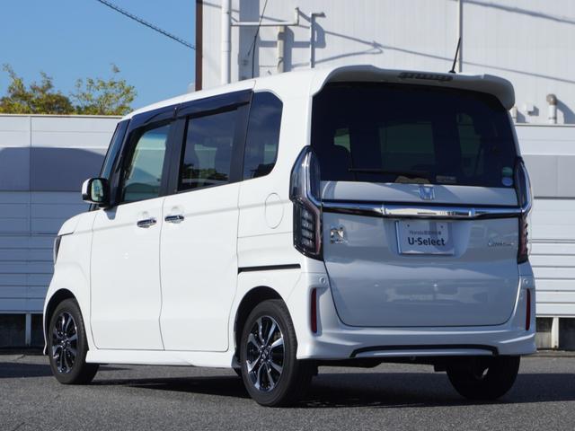 N-BOXカスタム G・Lホンダセンシング ワンオーナー インターナビ バックカメラ 前後ドラレコ 両側電動スライドドア ETC アダプティブクルーズコントロール ミュージックラック フルセグTV Bluetooth 純正アルミホイール(24枚目)