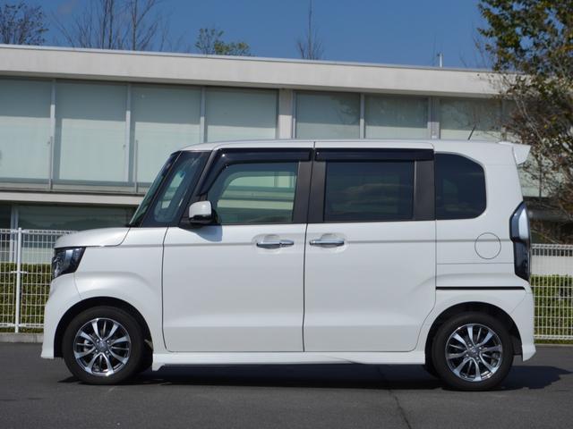 N-BOXカスタム L ワンオーナー インターナビ ドラレコ バックカメラ ETC シートヒーター 障害物センサー アダプティブクルーズコントロール 片側電動スライドドア フルセグTV 純正アルミホイール LEDヘッドライト(19枚目)