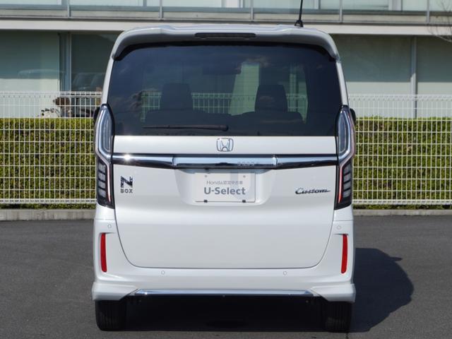 N-BOXカスタム L ワンオーナー インターナビ ドラレコ バックカメラ ETC シートヒーター 障害物センサー アダプティブクルーズコントロール 片側電動スライドドア フルセグTV 純正アルミホイール LEDヘッドライト(21枚目)