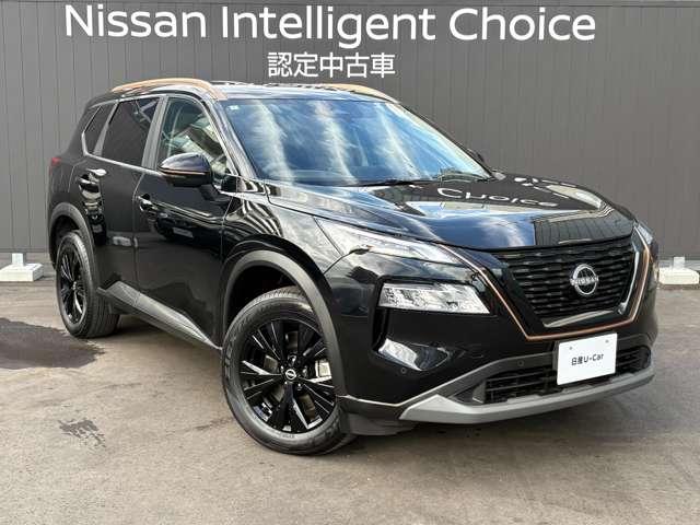 エクストレイル １．５　Ｘ　ｅ－４ＯＲＣＥ　９０周年記念車　４ＷＤ　純正１２．３インチ日産コネクトナビ　プロパイ（7枚目）