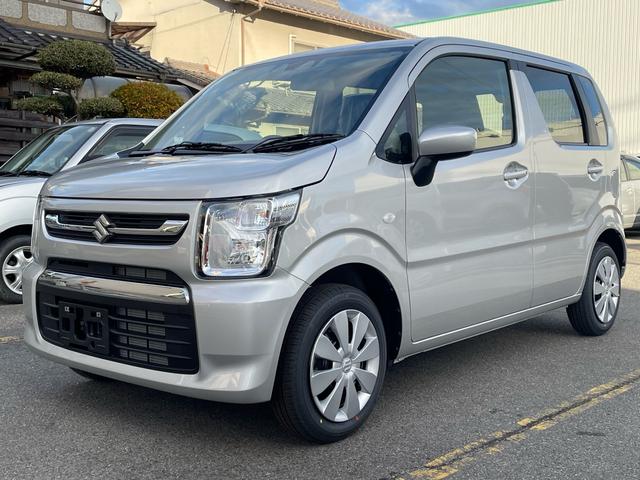 ワゴンＲ ＦＸ　５ＭＴ　届出済未使用車　スマートキー（5枚目）
