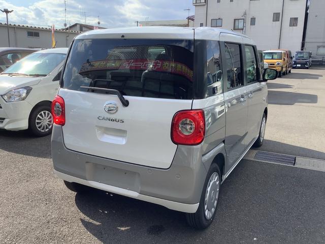 ムーヴキャンバス ストライプスX 両側電動スライドドア クリアランスソナー 衝突被害軽減システム オートライト スマートキー アイドリングストップ 電動格納ミラー ベンチシート CVT 盗難防止システム ABS ESC 衝突安全ボディ(15枚目)