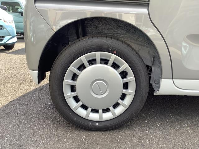 ムーヴキャンバス ストライプスX 両側電動スライドドア クリアランスソナー 衝突被害軽減システム オートライト スマートキー アイドリングストップ 電動格納ミラー ベンチシート CVT 盗難防止システム ABS ESC 衝突安全ボディ(20枚目)