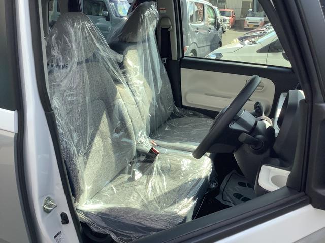 ムーヴキャンバス ストライプスX 両側電動スライドドア クリアランスソナー 衝突被害軽減システム オートライト スマートキー アイドリングストップ 電動格納ミラー ベンチシート CVT 盗難防止システム ABS ESC 衝突安全ボディ(26枚目)