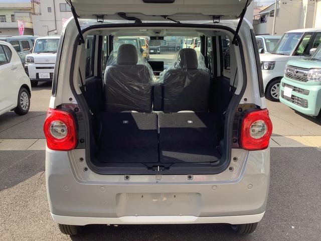 ムーヴキャンバス ストライプスX 両側電動スライドドア クリアランスソナー 衝突被害軽減システム オートライト スマートキー アイドリングストップ 電動格納ミラー ベンチシート CVT 盗難防止システム ABS ESC 衝突安全ボディ(29枚目)