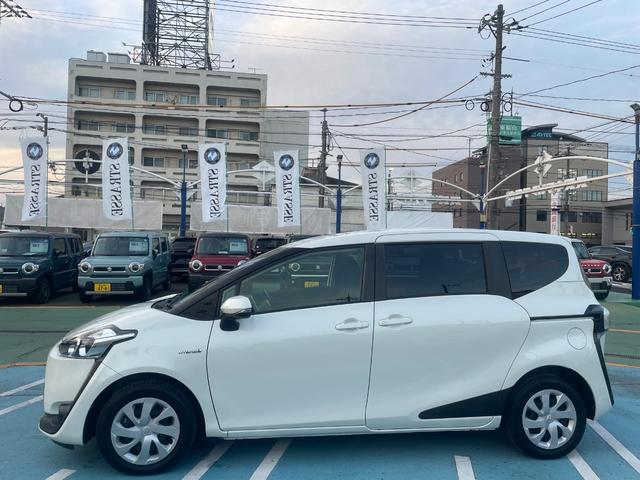 シエンタ ハイブリッドG メモリーナビ テレビ ETC パワステ エアコン(4枚目)