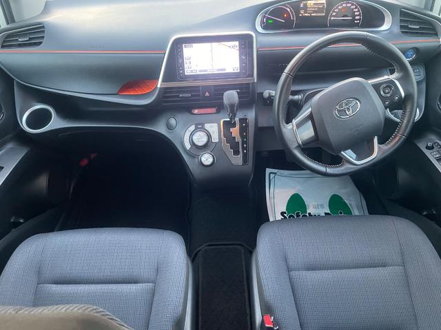 シエンタ ハイブリッドG メモリーナビ テレビ ETC パワステ エアコン(11枚目)