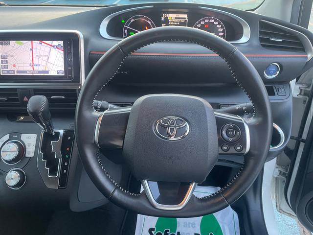 シエンタ ハイブリッドG メモリーナビ テレビ ETC パワステ エアコン(13枚目)