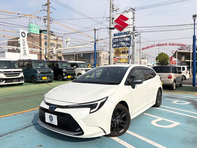 カローラツーリング ハイブリッド ダブルバイビー メモリーナビ バックカメラ ETC アルミホイール(2枚目)