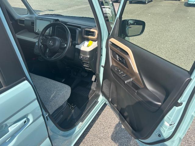 スペーシア 全周囲カメラ 両側電動スライドドア ナビ TV クリアランスソナー オートライト スマートキー アイドリングストップ 電動格納ミラー シートヒーター ベンチシート CVT ESC USB オットマン(50枚目)