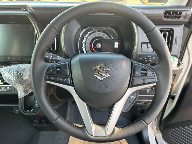 ハスラー タフワイルド　全周囲カメラ　ナビ　ＴＶ　クリアランスソナー　オートクルーズコントロール　レーンアシスト　衝突被害軽減システム　オートライト　アイドリングストップ　電動格納ミラー　シートヒーター　ＣＶＴ　ＥＳＣ（3枚目）