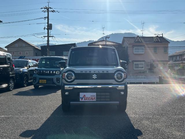 ハスラー タフワイルド　全周囲カメラ　ナビ　ＴＶ　クリアランスソナー　オートクルーズコントロール　レーンアシスト　衝突被害軽減システム　オートライト　アイドリングストップ　電動格納ミラー　シートヒーター　ＣＶＴ　ＥＳＣ（10枚目）