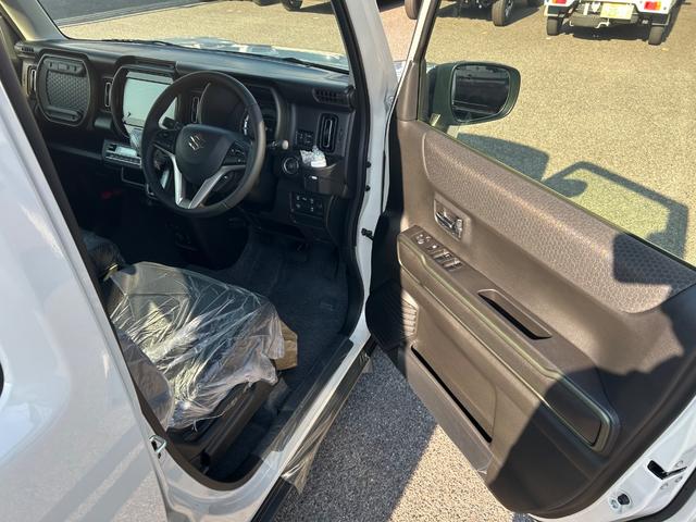 ハスラー タフワイルド　全周囲カメラ　ナビ　ＴＶ　クリアランスソナー　オートクルーズコントロール　レーンアシスト　衝突被害軽減システム　オートライト　アイドリングストップ　電動格納ミラー　シートヒーター　ＣＶＴ　ＥＳＣ（57枚目）