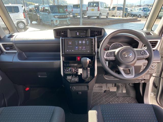 トール カスタムＧ　ターボ　全周囲カメラ　ＴＶ　両側電動スライドドア　クリアランスソナー　オートクルーズコントロール　衝突被害軽減システム　アルミホイール　オートライト　ＬＥＤヘッドランプ　スマートキー　アイドリングストップ（2枚目）