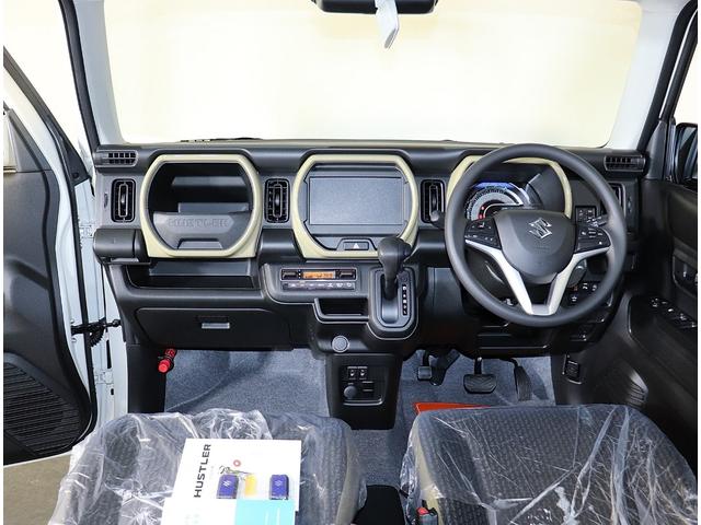 ハスラー ハイブリッドＧ　届出済未使用車　スズキセーフティサポート　衝突被害軽減ブレーキ　車線逸脱警報　ふらつき警報　誤発進抑制機能　ＣＶＴ　ＬＥＤライト　オートライト　Ｆシートヒーター　インテリキー　メーカー保証付（35枚目）