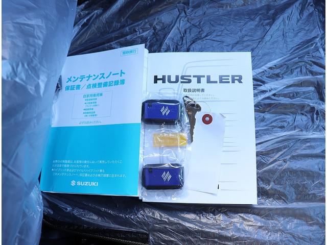 ハスラー ハイブリッドＧ　届出済未使用車　スズキセーフティサポート　衝突被害軽減ブレーキ　車線逸脱警報　ふらつき警報　誤発進抑制機能　ＣＶＴ　ＬＥＤライト　オートライト　Ｆシートヒーター　インテリキー　メーカー保証付（78枚目）
