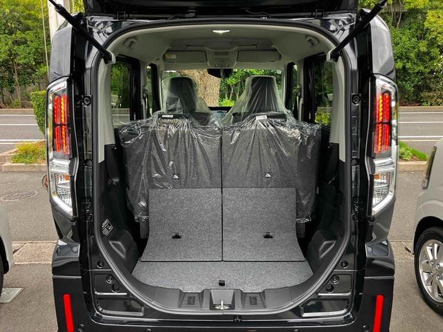 スペーシアカスタム ハイブリッドXSターボ 届出済未使用車 禁煙車 衝突被害軽減システム レーンアシスト 両側電動スライドドア ナビ 全周囲カメラ フルセグTV Bluetooth LEDヘッドライト クルコン AW15インチ コーナーセンサー(27枚目)