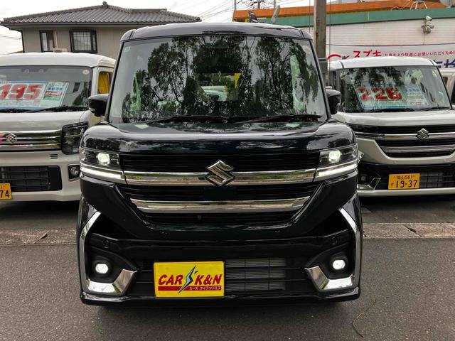 スペーシアカスタム ハイブリッドXSターボ 届出済未使用車 禁煙車 衝突被害軽減システム レーンアシスト 両側電動スライドドア ナビ 全周囲カメラ フルセグTV Bluetooth LEDヘッドライト クルコン AW15インチ コーナーセンサー(31枚目)