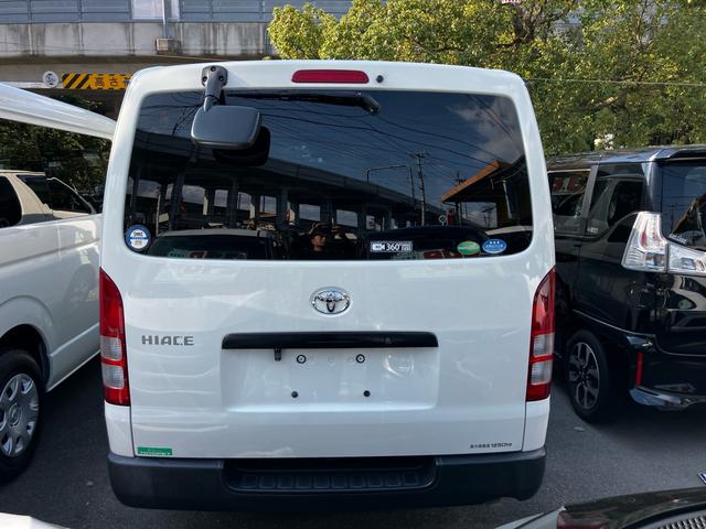 ハイエースバン ロングDX 3人乗り 衝突被害軽減システム ドライブレコーダー ラジオ ミュージックプレイヤー接続可 キーレスエントリー エアコン パワーウィンドウ パワーステアリング スライドドア 横滑り防止装置(35枚目)
