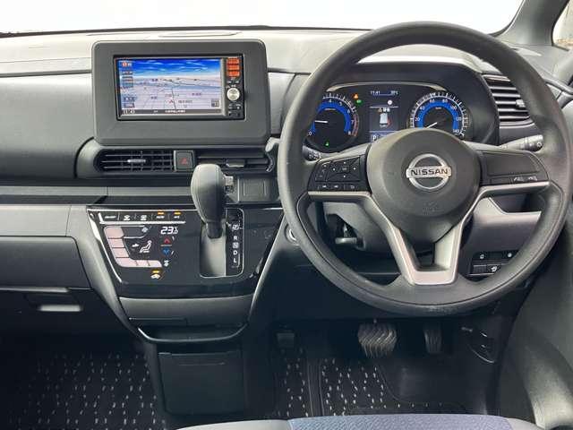 ルークス ハイウェイスター　Ｘ　日産純正ナビゲーション　フルセグＴＶ　アラウンドビューモニター　片側電動スライドドア（3枚目）