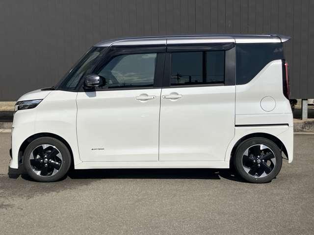 ルークス ハイウェイスター　Ｘ　日産純正ナビゲーション　フルセグＴＶ　アラウンドビューモニター　片側電動スライドドア（5枚目）