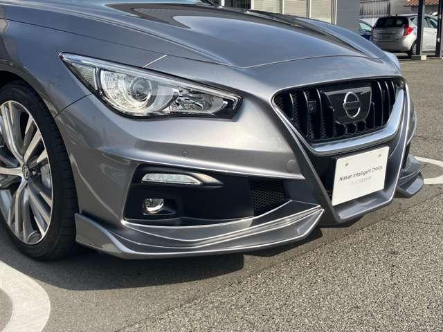 スカイライン GT タイプSP インパルエアロ BOSEサウンドシステム ニッサンコネクトナビゲーション フルセグTV アラウンドビューモニター 黒本革パワーシート クルーズコントロール LEDヘッドライト ETC(7枚目)