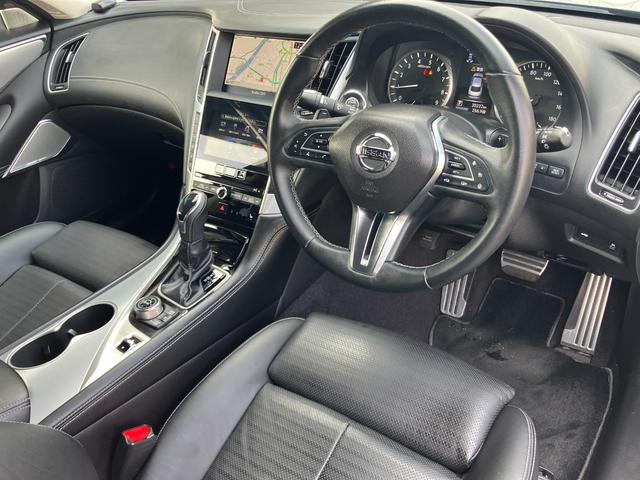 スカイライン GT タイプSP インパルエアロ BOSEサウンドシステム ニッサンコネクトナビゲーション フルセグTV アラウンドビューモニター 黒本革パワーシート クルーズコントロール LEDヘッドライト ETC(28枚目)