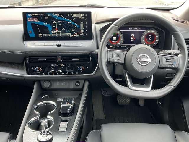 エクストレイル G e-4ORCE プロパイロット ニッサンコネクトナビゲーション フルセグTV アラウンドビューモニター スマートミラー シートヒーター ETC2.0 LEDヘッドライト 100V1500Wコンセント(3枚目)