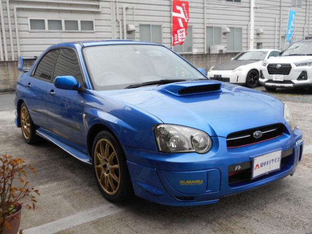 ＷＲＸ　ＳＴｉ　２００３　Ｖリミテッド　５５５台限定車☆専用エアロ☆修復歴無し☆タイベル交換済み☆(4枚目)