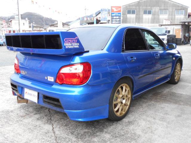 ＷＲＸ　ＳＴｉ　２００３　Ｖリミテッド　５５５台限定車☆専用エアロ☆修復歴無し☆タイベル交換済み☆(5枚目)