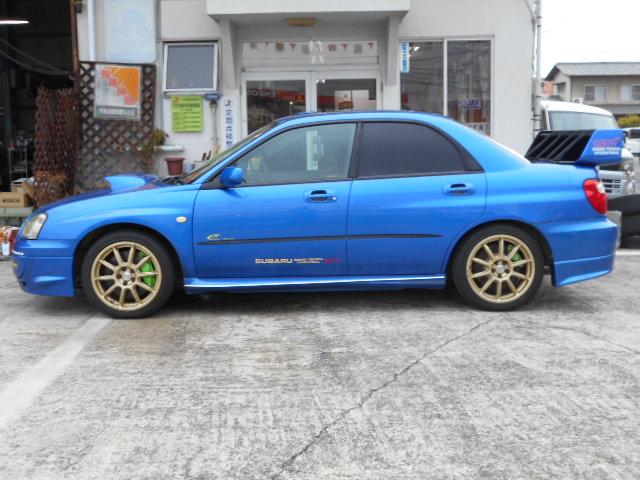 インプレッサ ＷＲＸ　ＳＴｉ　２００３　Ｖリミテッド　５５５台限定車☆専用エアロ☆修復歴無し☆タイベル交換済み☆（8枚目）