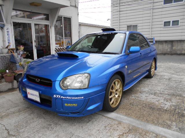 ＷＲＸ　ＳＴｉ　２００３　Ｖリミテッド　５５５台限定車☆専用エアロ☆修復歴無し☆タイベル交換済み☆(9枚目)