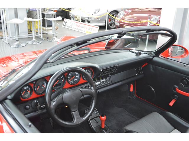 ９１１ ９１１カレラ２　スピードスター　整備記録２２枚　保証書　整備手帳　取説　生産台数７４台　ディ―ラー車　オリジナル車　純正バケットシート　１７インチカップアルミ（40枚目）