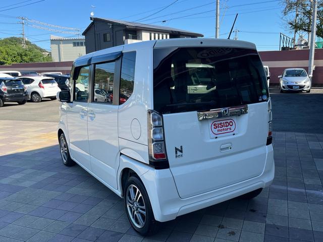 N-BOX G・Lパッケージ 純正ナビ 地デジ バックモニター パワースライドドア スマートキー プッシュスタート オートエアコン アイドリングストップ ETC 横滑り防止 格納ミラー 純正アルミ 衝突安全ボディー ABS 禁煙車(32枚目)