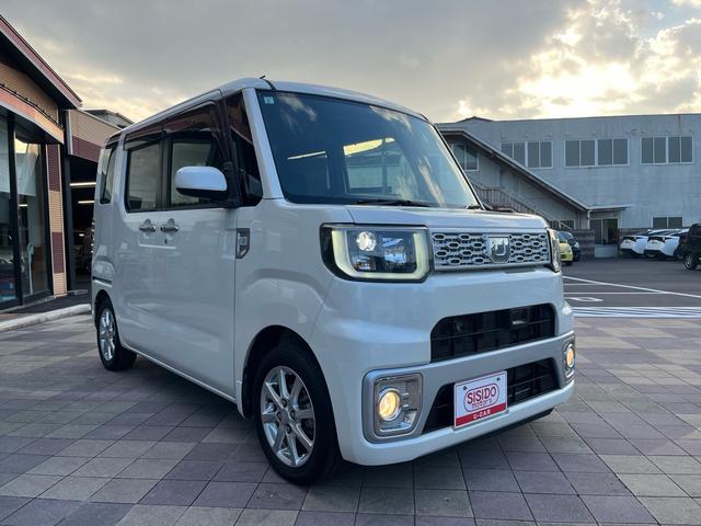 ウェイク X SA 軽減ブレーキ 社外ナビ 地デジ スマートキー プッシュスタート パワースライドドア LEDライト フォグランプ 横滑り防止 アイドリングストップ 格納ミラー 純正アルミ ETC Wエアバック 禁煙車(39枚目)