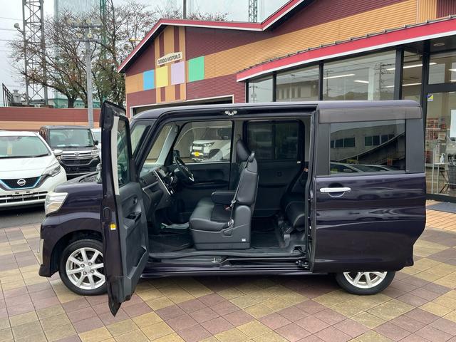 タント カスタムＸ　トップエディションＳＡ　軽減ブレーキ　スマートキー　プッシュスタート　パワースライドドア　アイドリングストップ　横滑り防止　格納ミラー　ＬＥＤライト　フォグランプ　純正アルミ　ハーフレザーシート　Ｗエアバック　ＡＢＳ　禁煙車（25枚目）