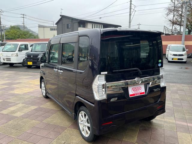 タント カスタムＸ　トップエディションＳＡ　軽減ブレーキ　スマートキー　プッシュスタート　パワースライドドア　アイドリングストップ　横滑り防止　格納ミラー　ＬＥＤライト　フォグランプ　純正アルミ　ハーフレザーシート　Ｗエアバック　ＡＢＳ　禁煙車（26枚目）