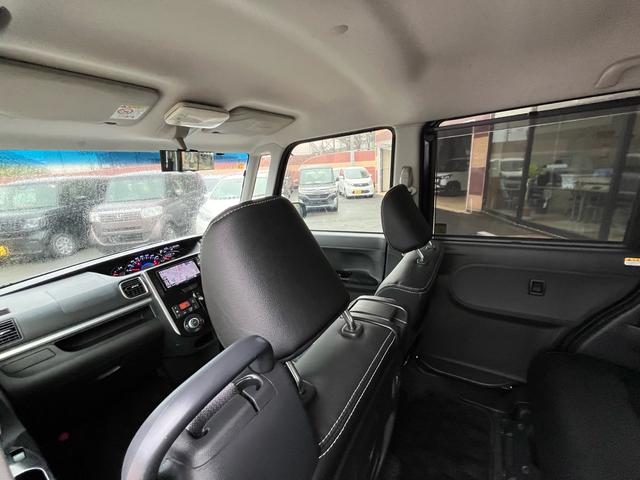 タント カスタムＸ　トップエディションＳＡ　軽減ブレーキ　スマートキー　プッシュスタート　パワースライドドア　アイドリングストップ　横滑り防止　格納ミラー　ＬＥＤライト　フォグランプ　純正アルミ　ハーフレザーシート　Ｗエアバック　ＡＢＳ　禁煙車（30枚目）