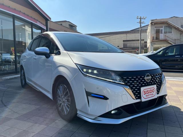 ノート オーテック 軽減ブレーキ 純正9インチナビ 地デジ Bluetooh アラウンドモニター インテリジェントルームミラー 置くだけ充電 LEDライト フォグランプ ETC2.0 シートヒーター 純正アルミ 禁煙車(48枚目)