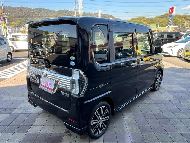 タント カスタムRS トップエディションSAII 軽減ブレーキ 8インチナビ 地デジ Bluetooh バックモニター スマートキー 両側パワースライドドア LEDライト フォグランプ 横滑り防止 純正アルミ ETC 格納ミラー Wエアバック 禁煙車(24枚目)