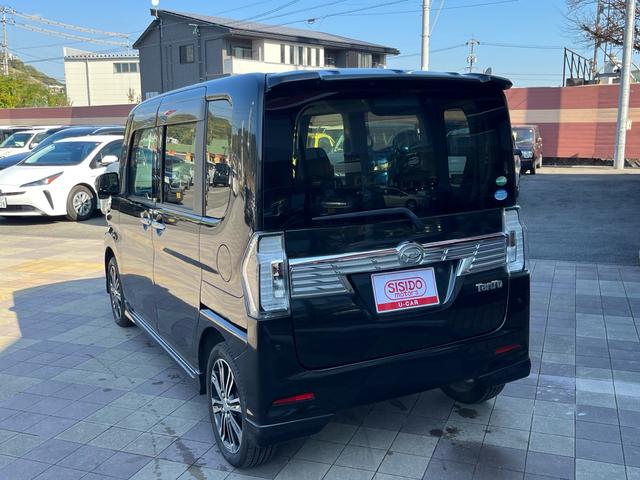 タント カスタムRS トップエディションSAII 軽減ブレーキ 8インチナビ 地デジ Bluetooh バックモニター スマートキー 両側パワースライドドア LEDライト フォグランプ 横滑り防止 純正アルミ ETC 格納ミラー Wエアバック 禁煙車(30枚目)