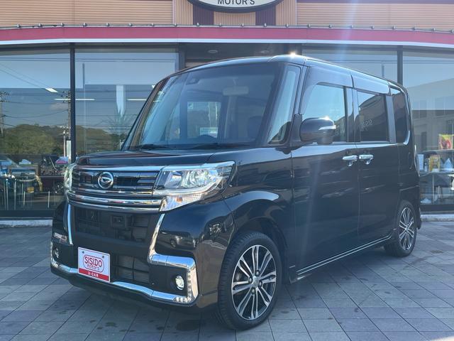 タント カスタムRS トップエディションSAII 軽減ブレーキ 8インチナビ 地デジ Bluetooh バックモニター スマートキー 両側パワースライドドア LEDライト フォグランプ 横滑り防止 純正アルミ ETC 格納ミラー Wエアバック 禁煙車(45枚目)