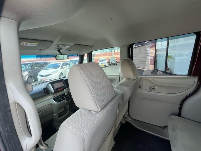 N-BOX G・Lパッケージ 社外ナビ 地デジ Bluetooh スマートキー プッシュスタート パワースライドドア アイドリングストップ 横滑り防止 格納ミラー 純正アルミ オートエアコン 衝突安全ボディー Wエアバック 禁煙車(34枚目)