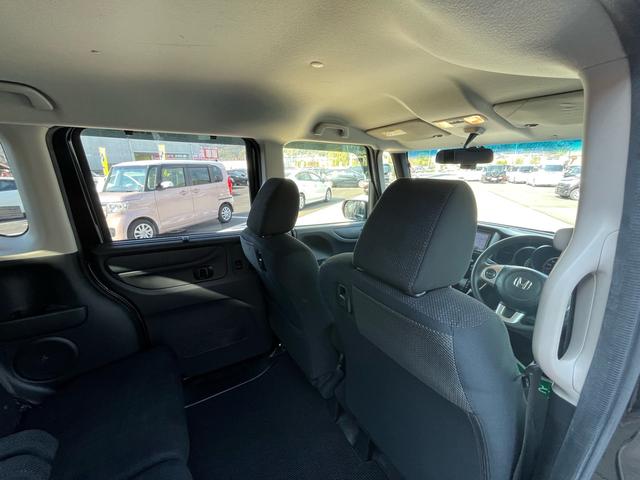 N-BOX G・Lパッケージ 社外ナビ 地デジ Bluetooh バックモニター スマートキー プッシュスタート 両側パワースライドドア アイドリングストップ 格納ミラー 横滑り防止 オートエアコン ETC ベンチシート 禁煙車(29枚目)