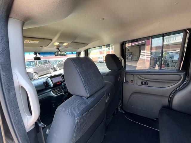 N-BOX G・Lパッケージ 社外ナビ 地デジ Bluetooh バックモニター スマートキー プッシュスタート 両側パワースライドドア アイドリングストップ 格納ミラー 横滑り防止 オートエアコン ETC ベンチシート 禁煙車(37枚目)