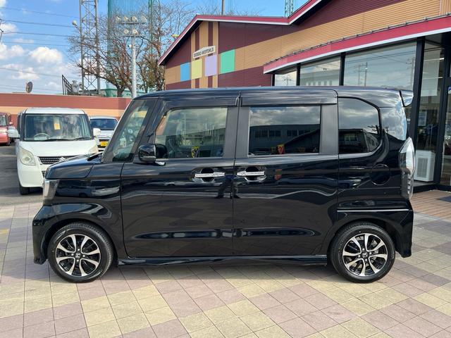 N-BOXカスタム G・Lホンダセンシング 軽減ブレーキ ナビ 地デジ Bluetooh バックモニター シートヒーター パワースライドドア LEDライト フォグランプ 純正アルミ アダプティブクルーズコントロール レーンキープアシスト 禁煙車(36枚目)