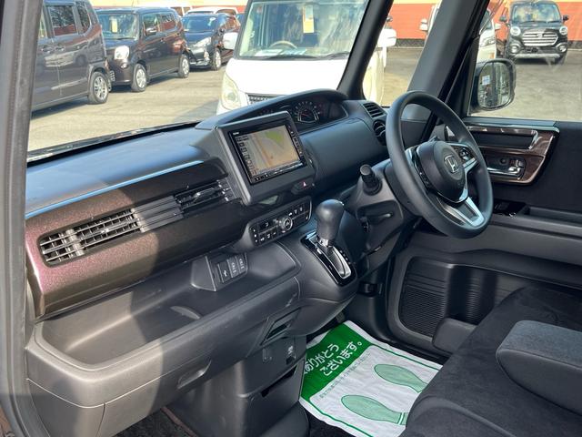 N-BOXカスタム G・Lホンダセンシング 軽減ブレーキ ナビ 地デジ Bluetooh バックモニター シートヒーター パワースライドドア LEDライト フォグランプ 純正アルミ アダプティブクルーズコントロール レーンキープアシスト 禁煙車(38枚目)