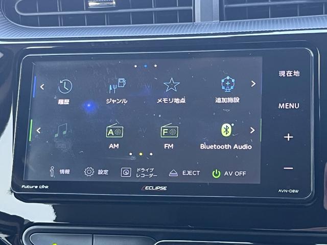 アクア Gソフトレザーセレクション 後期モデル 軽減ブレーキ ナビ 地デジ Bluetooh バックモニター スマートキー ブラックレザーシート シートヒーター フォグランプ クルーズコントロール ETC 純正アルミ 格納ミラー 禁煙車(12枚目)